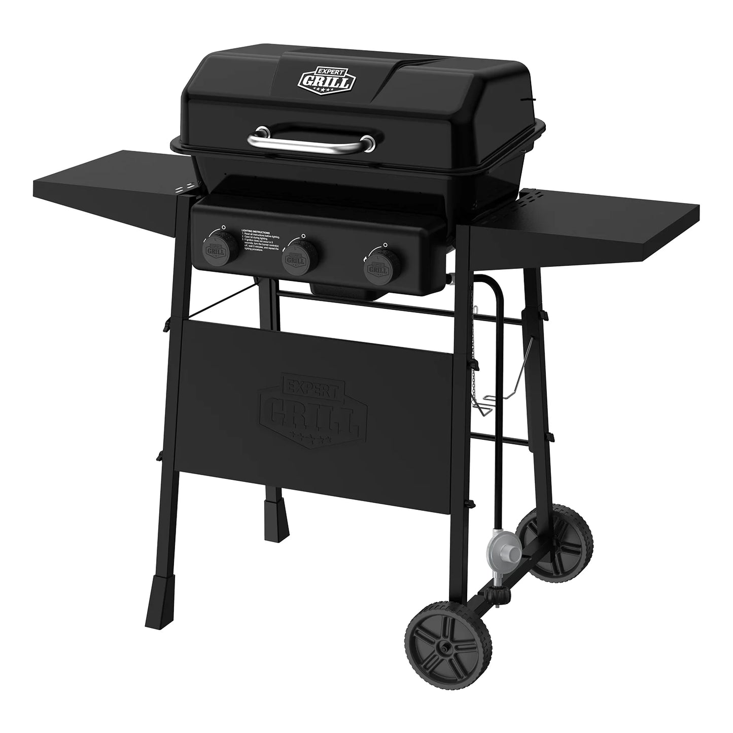 3 Burner Propane Gas Grill