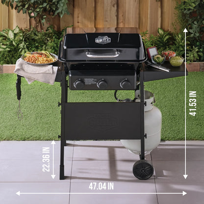 3 Burner Propane Gas Grill
